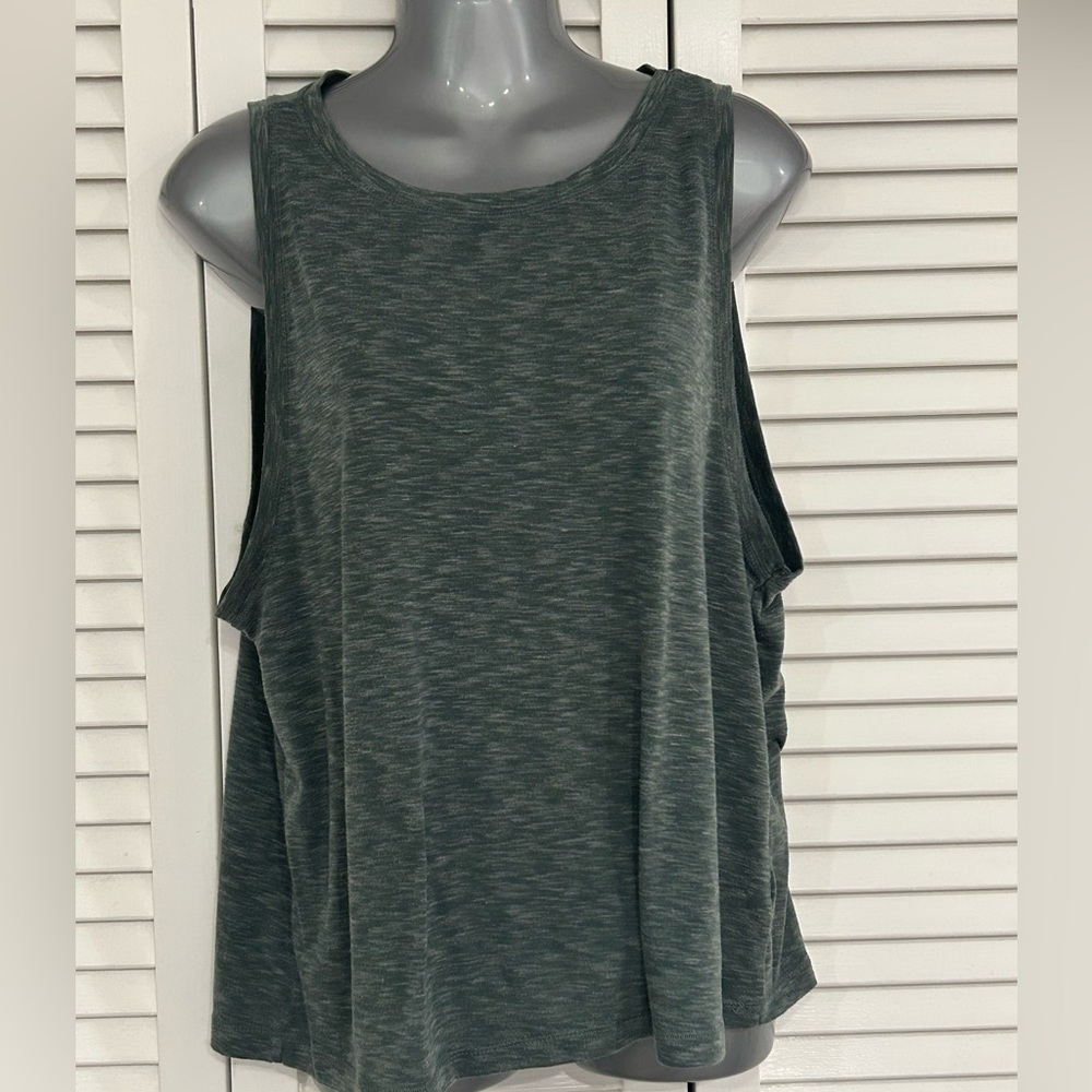 Green muscle tee from Balance Collection